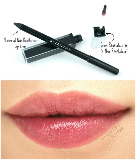 givenchy universal noir lip liner|givenchy lipstick.